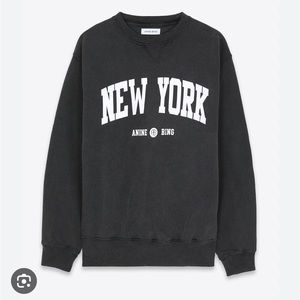 RAMONA SWEATSHIRT UNIVERSITY NEW YORK small Anine Bing